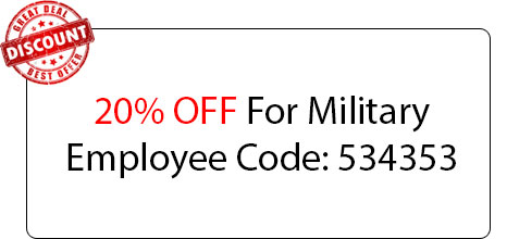 Military Employee 20% OFF - Locksmith at West Hollywood, CA - Locksmith West Hollywood California